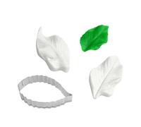 DIY Leaf Press Petal Flower Veiner Silicone Molds, Fondant Mould, Handmade Cake Decorating Tool Mold Baking Cake Decoration for Gum Paste Cupcake Topper Candy Chocolate Polymer Clay