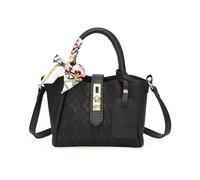 DIY Leather Bag Making Kit 1Set DIY Handmade Bag Handbag Stitching with Sewing Handel Hand Material Pu Leather Accessories for Craft(Black Material)