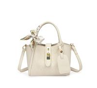 DIY Leather Bag Making Kit 1Set DIY Handmade Bag Handbag Stitching with Sewing Handel Hand Material Pu Leather Accessories for Craft(White Material)