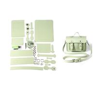 DIY Leather Bag Making Kit DIY Handmade Bag Hand Stitching with Sewing Tools Shoulder Bag Accessories Pu Leather Adjustable 589 (Color : Green)