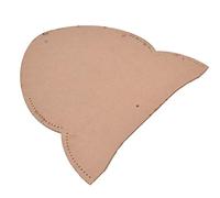 DIY Leather Craft Acrylic Spectacle Case Template Set Transparent Leather Craft Clear Eyeglasses Case Glasses Bag Template Set Stencil DIY Handmade Leathercraft Accessories
