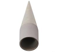 DIY Leather Round Hole Punch Polisher Grinder and Edge Sharpener with Stainless Steel Body and Long Lasting Emery Coating for Accurate Inner Circle 3-18mm and Outer Circle up to 16mm