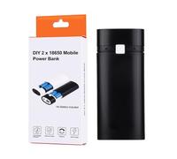 DIY lithium battery Battery Power Bank Shell Box with USB Output and Indicator For Smartphones