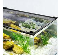 DIY Magnetic Fish Aquarium Anti-Jumping Net Cover, Aquarium Lid Quick Set, Protect Fishs Jumping Out of Fishes Tank Hoods(30x20CM/11.81x7.87in)