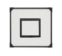 DIY Magnetic Fish Tank Lid Fish Tank Cover Self Assembly Anti Jump Net Magnetic Black Mesh Aquarium Screen Lid(30x30cm)