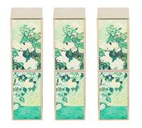 DIY Magnetic Snap Empty Lipstick Tube Refillable Lip Balm Container Cosmetic Tool 3pcs ABS White Rose Arrangement for Makeup Enthusiasts DIY Lovers