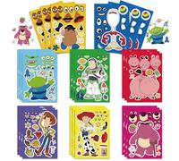 DIY Make a Face Stickers, 24PCS Toy Stickers Art Craft Make Your Own Stickers Story Face Stickers for Birthday Party Supplies Party Favors Stickers Gift Set Crafts Make Your Own for Kids