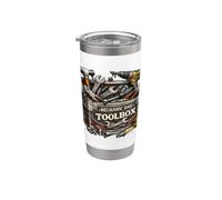DIY Mechanic Dad Toolbox Vintage Tools Proud Father Stainless Steel Insulated Tumbler