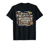DIY Mechanic Dad Toolbox Vintage Tools Proud Father T-Shirt