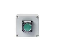 DIY Metal Push Button Control Box Explosion-proof Junction Boxed Emergency Start Reset IDGTTLDF(1P Reset Cover)