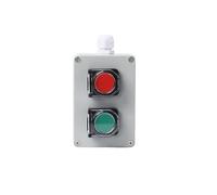 DIY Metal Push Button Control Box Explosion-proof Junction Boxed Emergency Start Reset IDGTTLDF(2P Reset Cover)