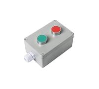 DIY Metal Push Button Control Box Explosion-proof Junction Boxed Emergency Start Reset IDGTTLDF(2P Reset)