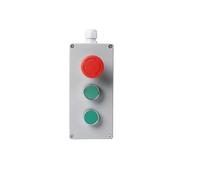 DIY Metal Push Button Control Box Explosion-proof Junction Boxed Emergency Start Reset IDGTTLDF(3P Rotary Emergency)