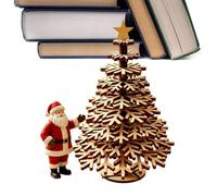 DIY Mini Christmas Tree Vintage 3D DIY Statue