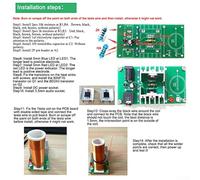 DIY Mini Coil Kit for Soldering Practice & Educational Electronics Project - Plasma Generator with Musical Function, Metal and