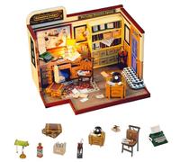 DIY Mini House - Detective Agency Handcrafted Assembly Model