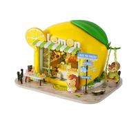 DIY Miniature Adult Reading Corner 3D Wooden Puzzle Dollhouse Can Be As A Home Desktop Display A Unique For Collectors Decoration Figure-#152