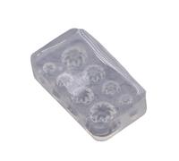 DIY Miniature Food Play Molds UV Resin Simulated Food Small Cake Mold DIY Pudding Mould Epoxy Casting Craft Cake and Ice Cream Clay Mold