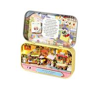 DIY Miniature House Box Theatre Kit with LED Light