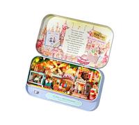 DIY Miniature House Box Theatre Kit with LED Light