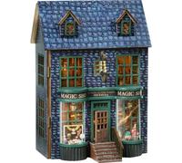 Diy Miniature House Kit with Furniture and Led Light 3d Wooden Dollhouse Kits, 1:100 Scale Mini Room Idea for Teens Adults Birthday Gift