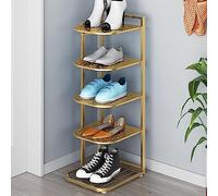 DIY Minimalist 5/6/7/8/9/10 Tier Shoe Rack - Freestanding Space-Saving Shoe for Entryway Closet or Bedroom and Stylish Storage Solution