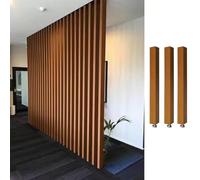 DIY Modern Room Divider - Floor-to-Ceiling, Square Partition for Door & Studio, Easy Install & Removal, 3-Piece Set, 260 cm Height, Perfect for Apartments & Spaces
