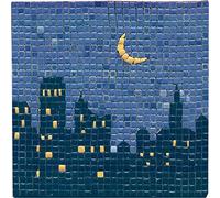 DIY Mosaic Art Kit 5.9'' Square, 15x15cm, The Night