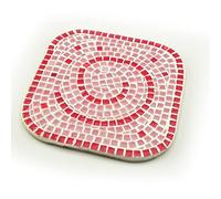 DIY Mosaic Coasters kit, 2 Pieces Rot