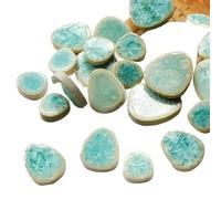 DIY Mosaic Kit 100g Ceramic Mosaic Tiles Multi Color Piece DIY Making Stones for Craft Hobby Arts Home Wall Decoration(3)