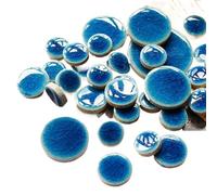 DIY Mosaic Kit 100g Ceramic Mosaic Tiles Multi Color Piece DIY Making Stones for Craft Hobby Arts Home Wall Decoration(4)