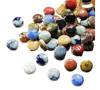 DIY Mosaic Kit 100g Ceramic Mosaic Tiles Multi Color Piece DIY Making Stones for Craft Hobby Arts Home Wall Decoration(16)