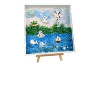 DIY Mosaic Kit Handmade Three-Dimensional Decorative Painting, Mosaic Creative Ornaments Educational Materials Pack(Style AR)