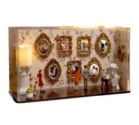 DIY Museum Kit, Tiny Figurine Case, Sturdy Collection with Easy Use, Morning Routine with Reliable Comfort, Creative Utility Item, Compact Aid for Mothers Friends Family Adventure
