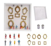 Diy Museum Shadow Box Hanging Creative DIY Mini Museum Silhouette Box Cavern Club Fragment(D)