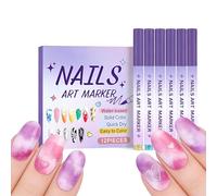 DIY Nail Art Painting Pen, Fine Tip With Long-Lasting Bright Color, Easy Operation For Beginner & Pro