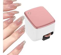 DIY Nails Art Color Printing Machine, 3D Digital Mobile Nail Art Printer, Intelligent Recognition of Nail Size, Quick Drawing in 10S, for Salon and Home Use, Support WiFi, Hd 1200dpi
