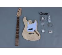 DIY on own electric Guitar Kits V shaped Mahogany body rosewood fretboard 22fret HH pickups,TZ-48