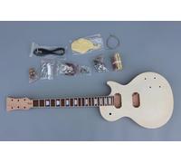 DIY on own electric Guitar Kits V shaped Mahogany body rosewood fretboard 22fret HH pickups,TZ-49
