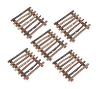 DIY Ornament Accessory Mini Wood Sticks 5pcs Brown Retro