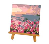 DIY Paint by Numbers Floral Oil Painting Decor Kit(0004,30 * 30cm)