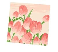 DIY Paint by Numbers Floral Oil Painting Decor Kit(0008,20 * 20cm)