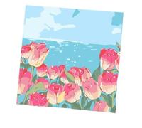 DIY Paint by Numbers Floral Oil Painting Decor Kit(0010,30 * 30cm)