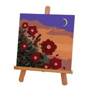 DIY Paint by Numbers Floral Oil Painting Decor Kit(0021,30 * 30cm)