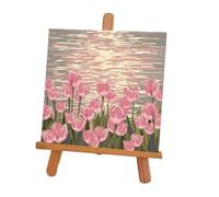 DIY Paint by Numbers Floral Oil Painting Decor Kit(0029,30 * 30cm)