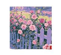 DIY Paint by Numbers Floral Oil Painting Decor Kit(0038,30 * 30cm)