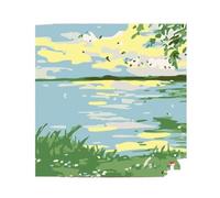 DIY Paint by Numbers Floral Oil Painting Decor Kit(0040,30 * 30cm)