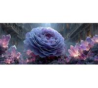 DIY Paint by Numbers for Adults Architecture, Painting by Numbers Kits for Beginners Flower, Painting Kits with Acrylic Paint Brushes, Adult Crafts Canvas Kits, Wall Art, Spring Decor, 80x40in 8-1308