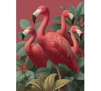 DIY Paint by Numbers for Adults Bird, Plant Paint by Numbers Kits, DIY Painting Kits with Brushes and Acrylic, Arts and Crafts for Beginners Oil Paintings, for Home Wall Decor, 36x48in G-9838