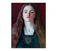 DIY Painting by Numbers for Adults John Everett Millais Portrait of Sophie Gray 1857 DIY Painting with Numbers for Adults